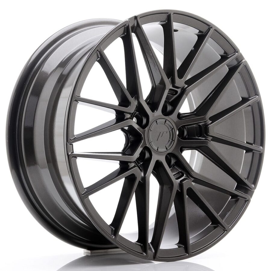 Felg Japan Racing JR38 18x8 ET42 5x112 Hyper Grå