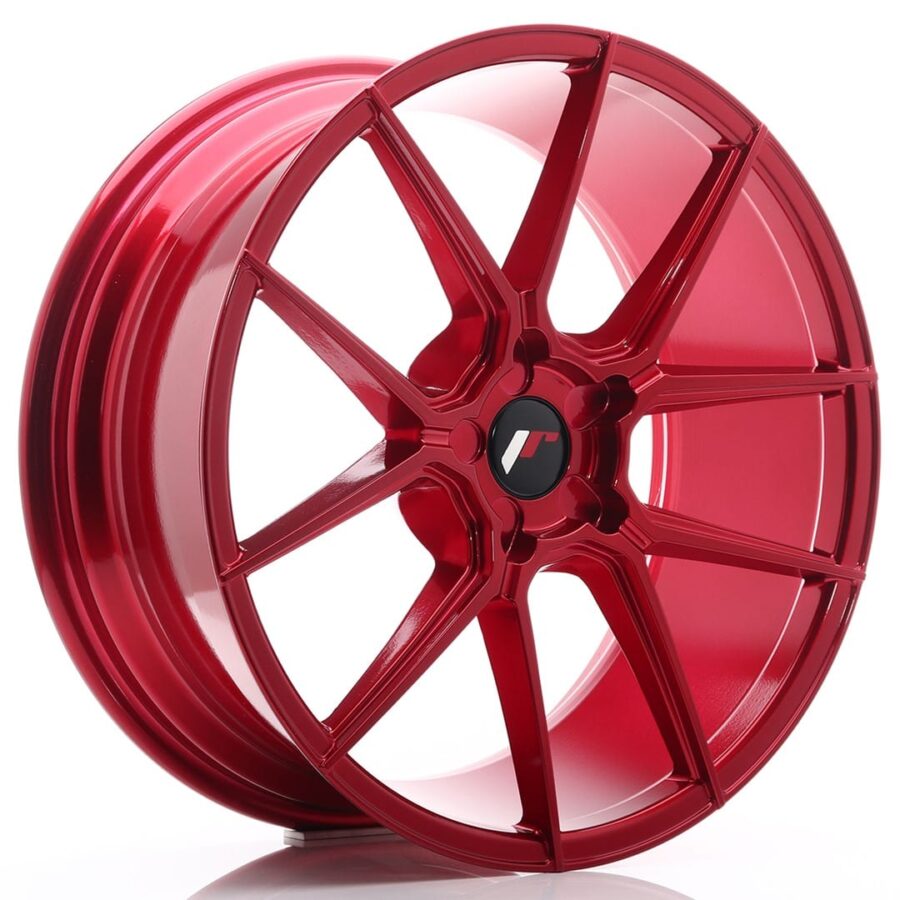 Felg Japan Racing JR30 20x8,5 ET20-42 5H BLANK Platinarød