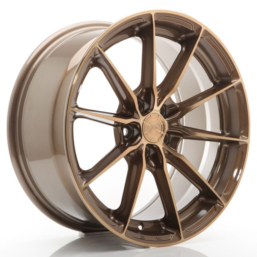 Felg Japan Racing JR37 17x8 ET20-40 5H BLANK Platinum Bronse