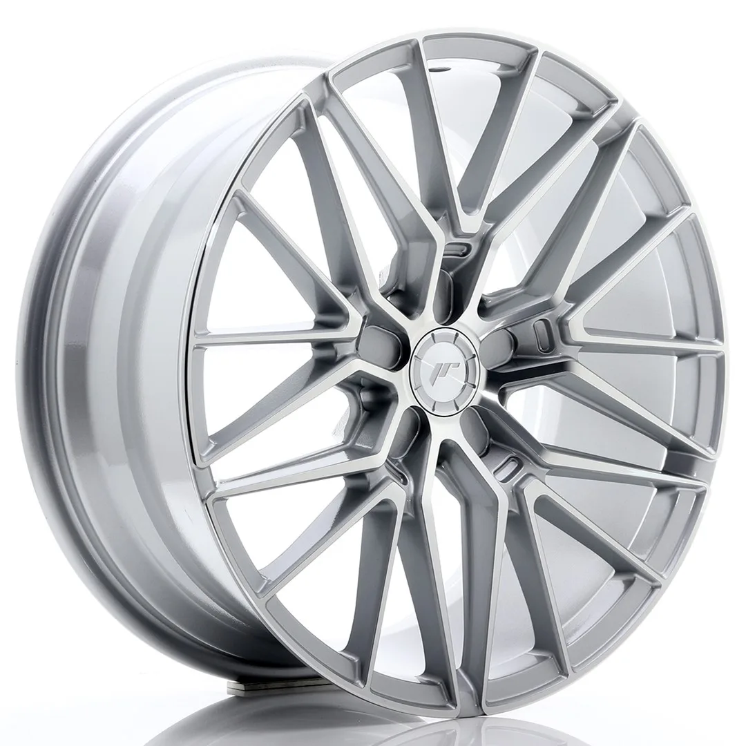 Felg Japan Racing JR38 19x8,5 ET45 5x112 sølvbearbeidet front