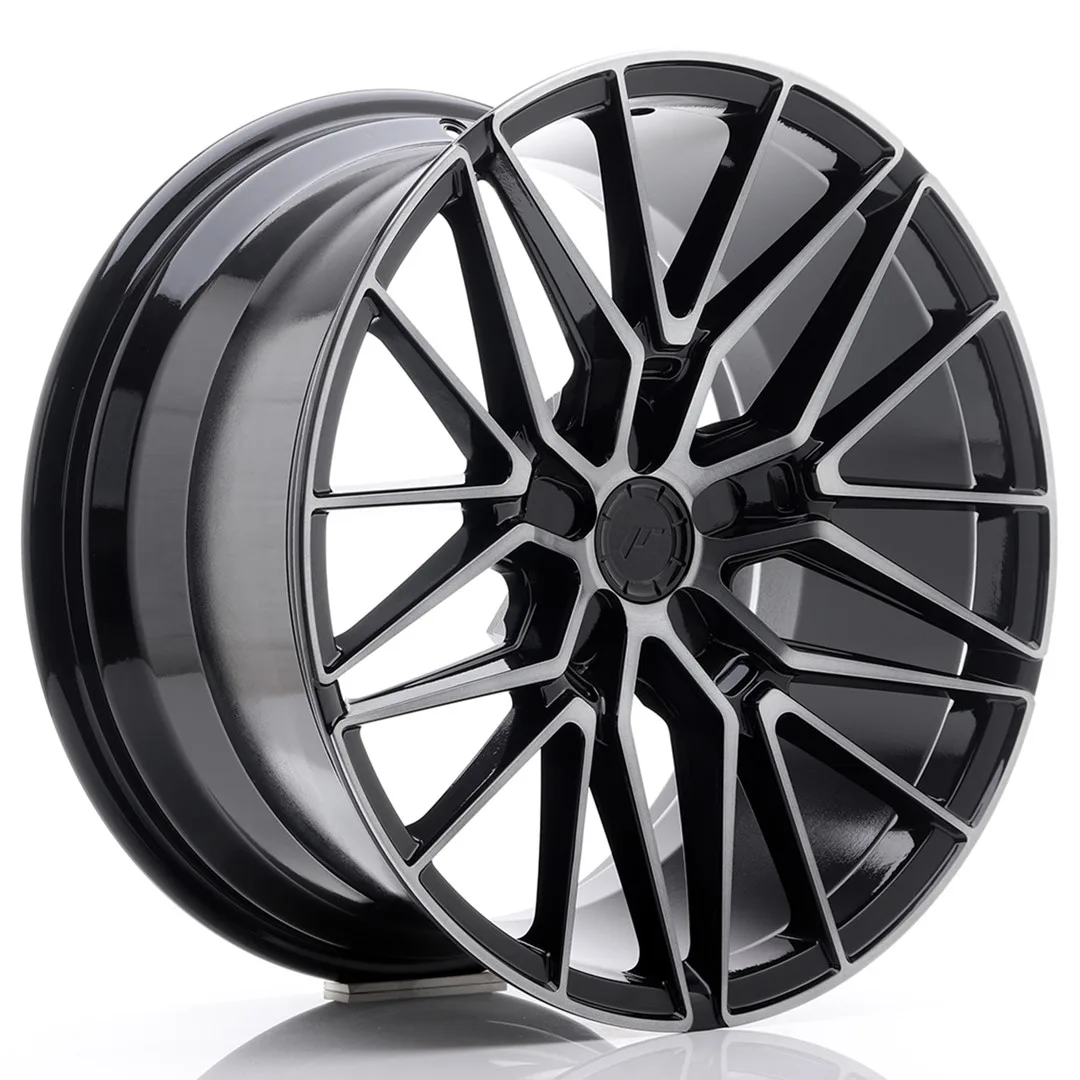 Felg Japan Racing JR38 19x9,5 ET40 5x120 Sort børstet med tonet ansikt
