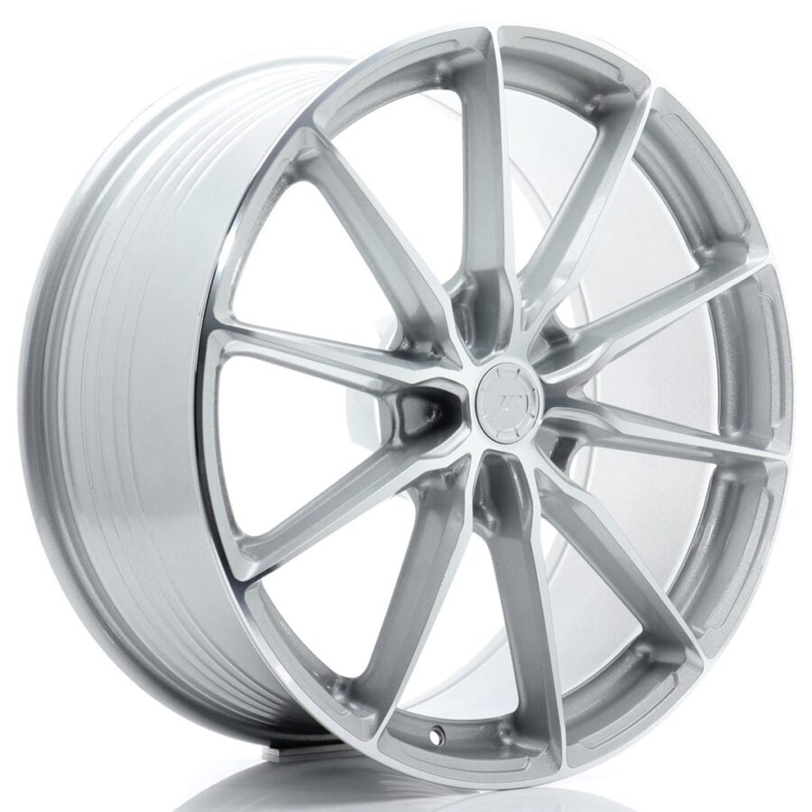 Felg Japan Racing JR37 21x9,5 ET10-58 5H BLANK Sølvbearbeidet