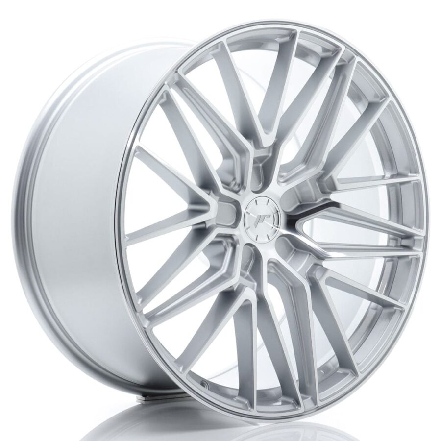 Felg Japan Racing JR38 21x10,5 ET10-46 5H BLANK Sølv maskinert