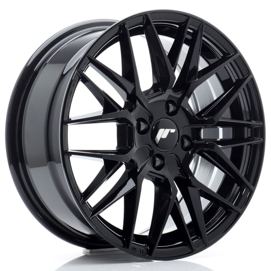Felg Japan Racing JR28 16x7 ET40 4x100 Glans Sort