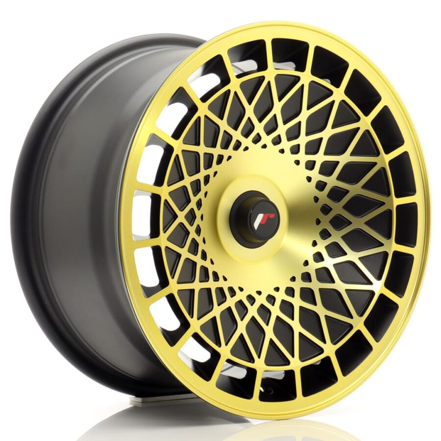 Felg Japan Racing JR14 16x8 ET25 Blank Black Gold Finish
