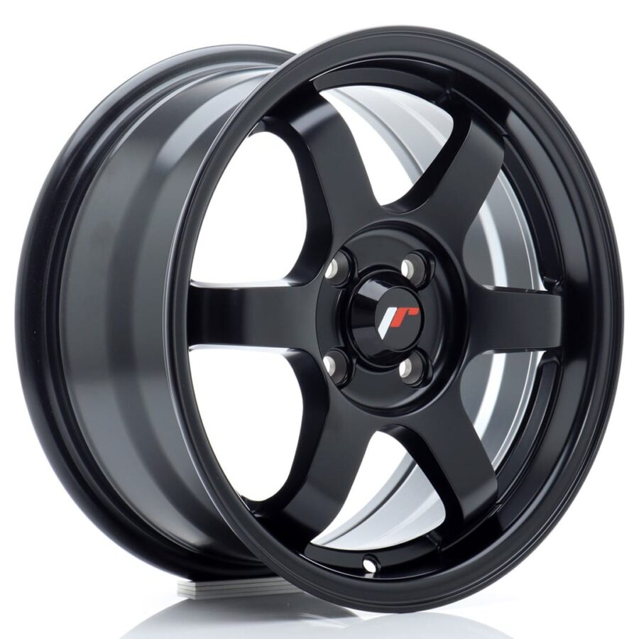 Felg Japan Racing JR3 15x7 ET40 4x100 Matt Sort