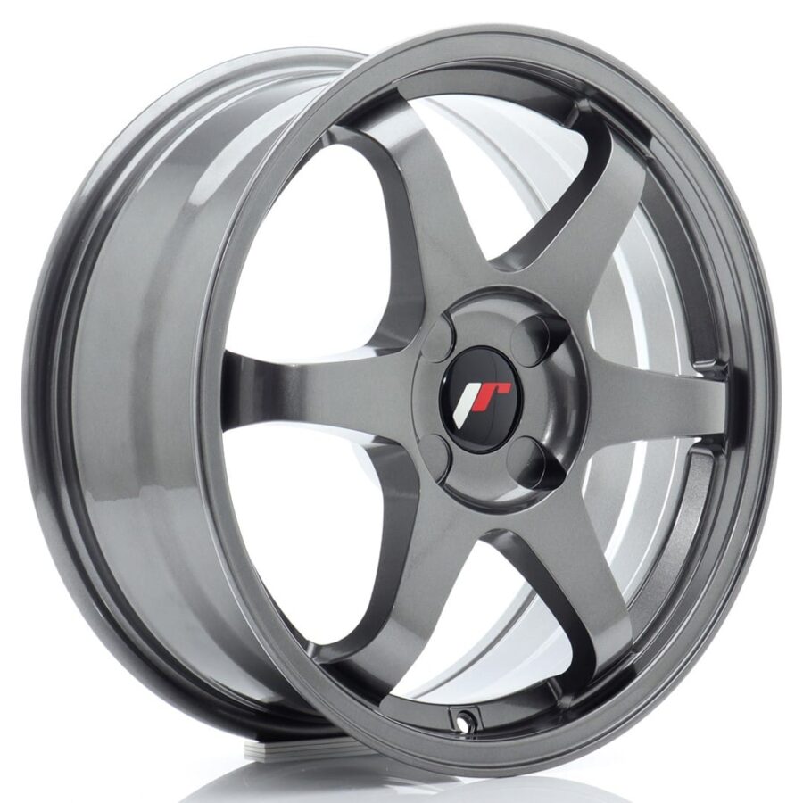 Felg Japan Racing JR3 17x7 ET20-42 4H BLANK Gun Metal