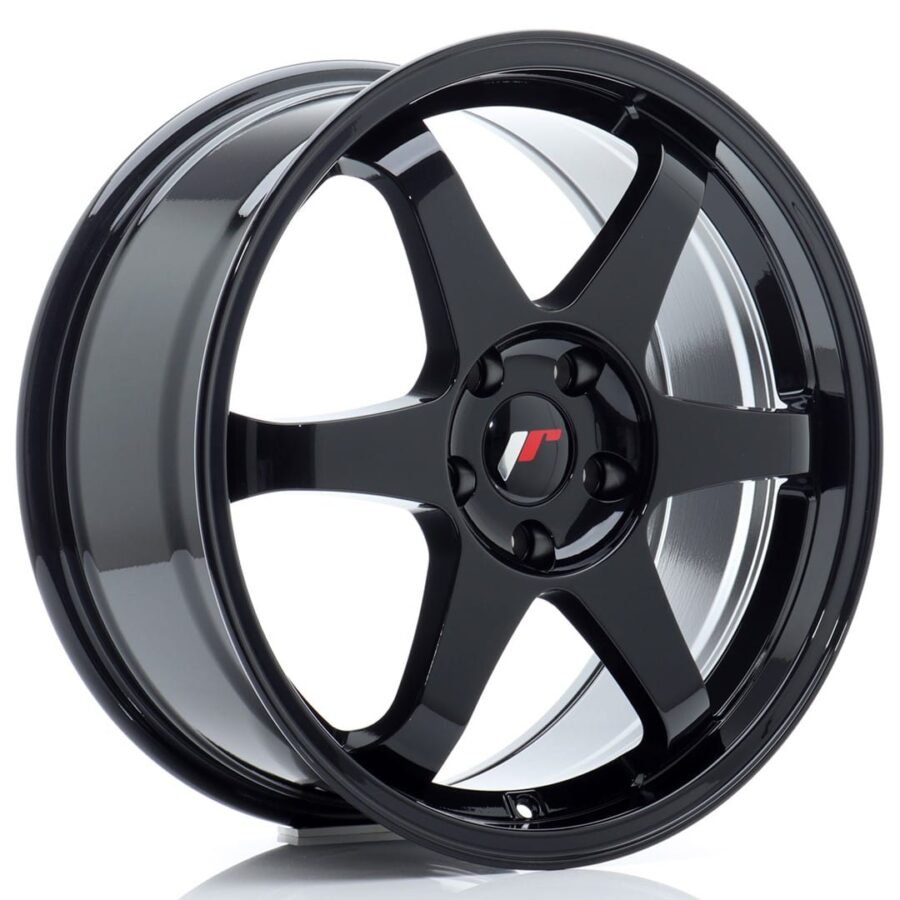 Felg Japan Racing JR3 18x8 ET40 5x114,3 Glans Sort