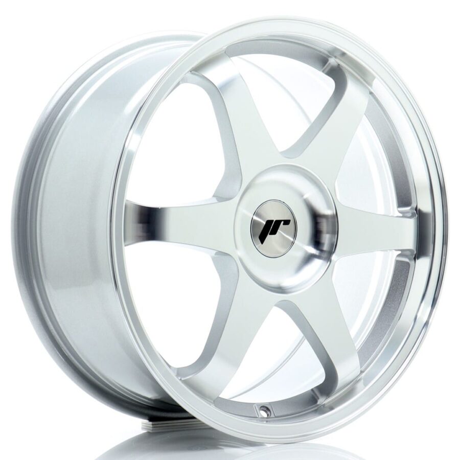 Felg Japan Racing JR3 18x8 ET20-45 BLANK Sølv maskinert front