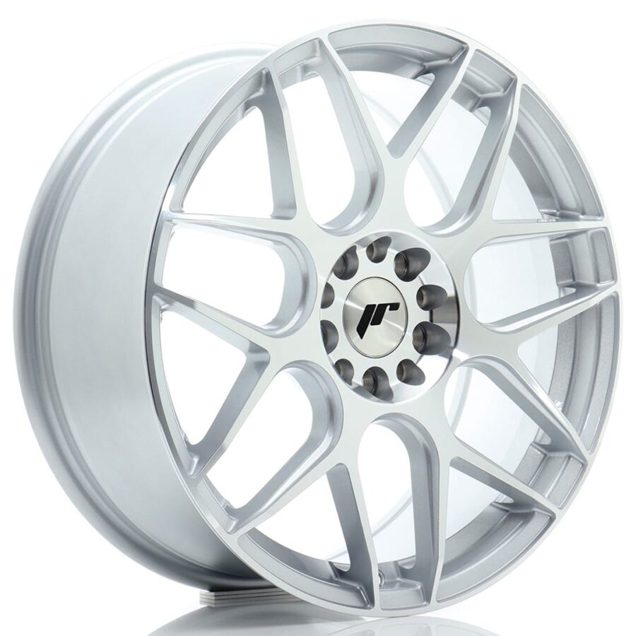 Felg Japan Racing JR18 18x7,5 ET40 5x112/114 sølvbearbeidet front