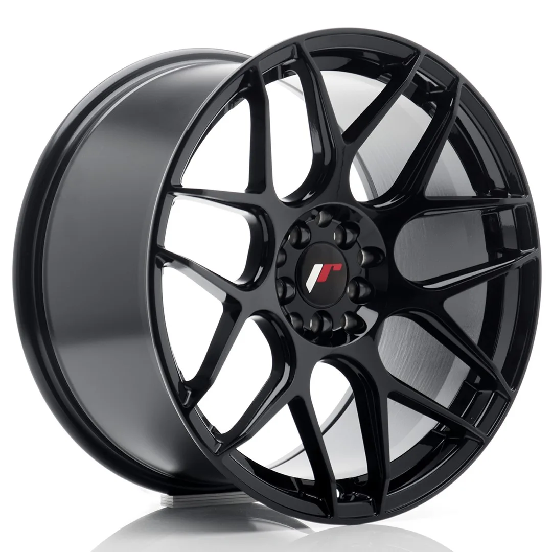 Felg Japan Racing JR18 18x9,5 ET35 5x100/120 Glans Svart