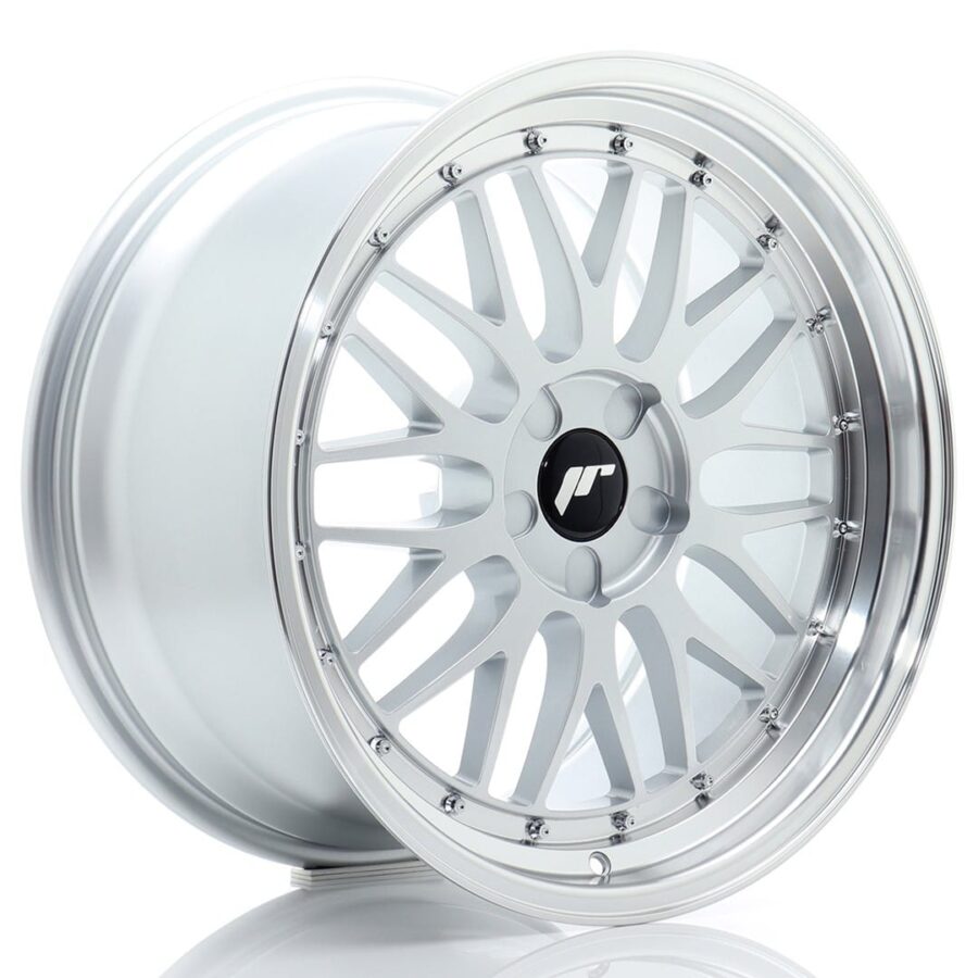 Felg Japan Racing JR23 19x9 ET20-40 5H BLANK Hyper Silver med Machined Lip