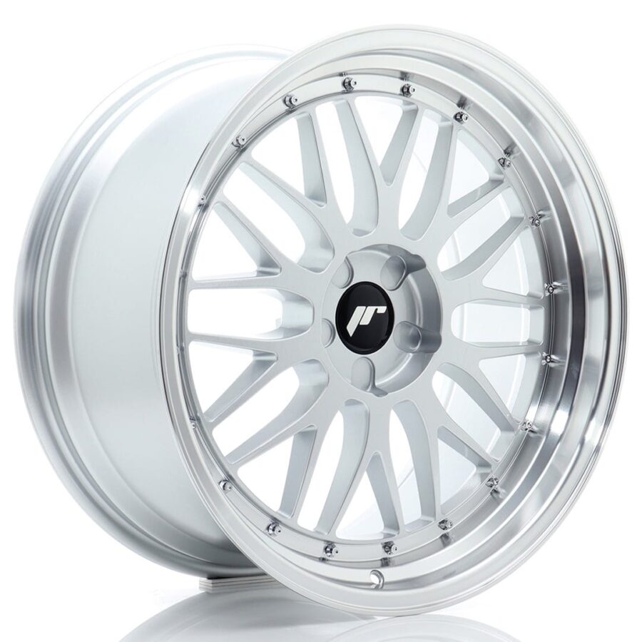 Felg Japan Racing JR23 20x9,5 ET20-35 5H BLANK Hyper Silver med Machined Lip