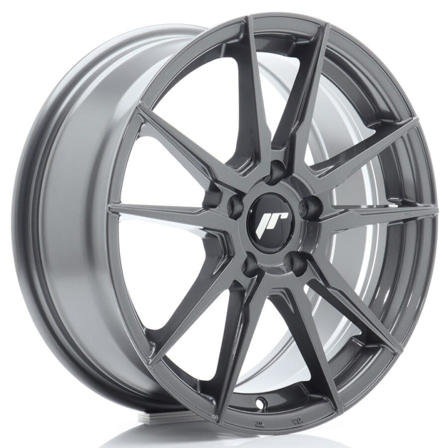 Felg Japan Racing JR21 17x7 ET40 5x114 Hyper Grå