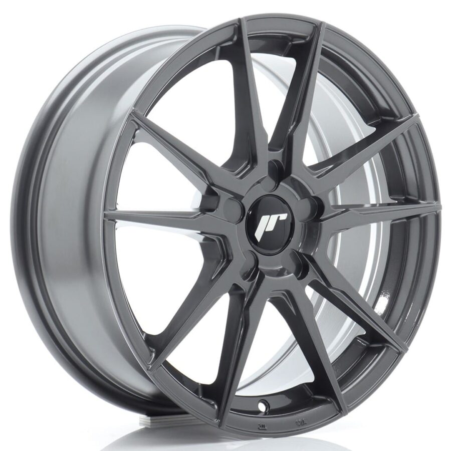 Felg Japan Racing JR21 17x7 ET20-40 5H BLANK Hypergrå