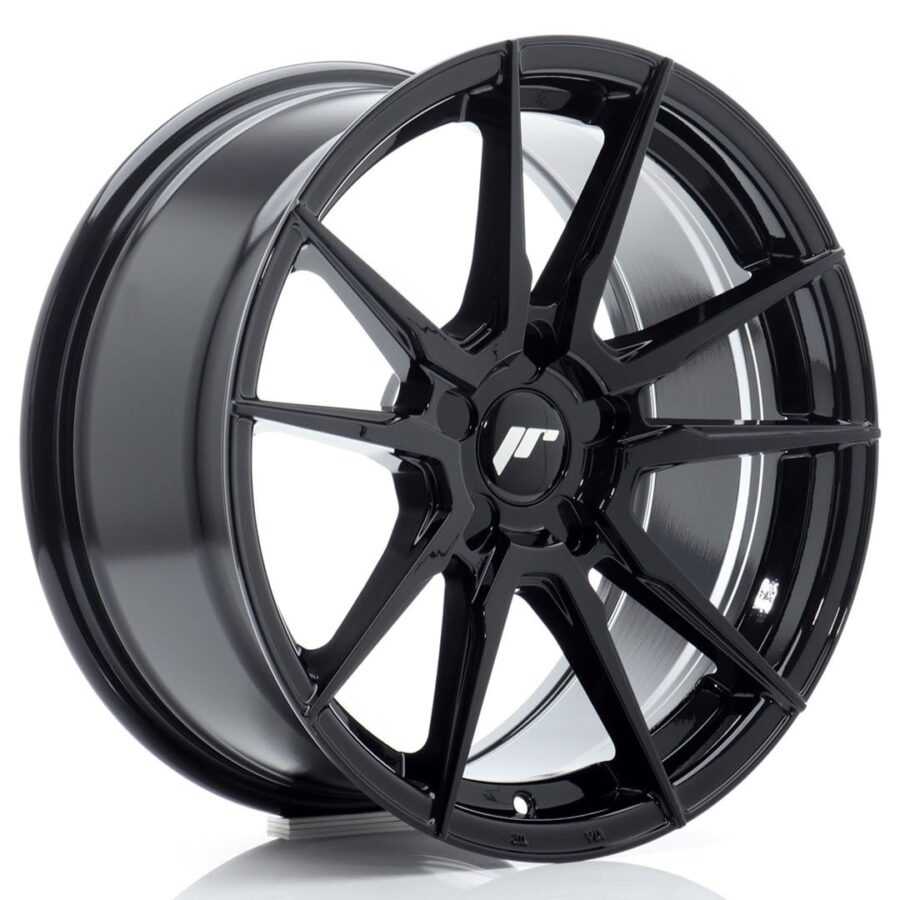Felg Japan Racing JR21 17x9 ET20-45 5H BLANK Gloss Black