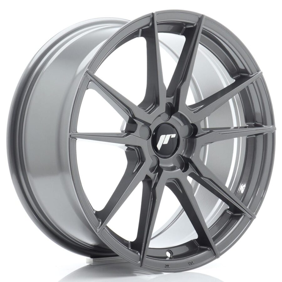 Felg Japan Racing JR21 18x8 ET20-40 5H BLANK Hypergrå