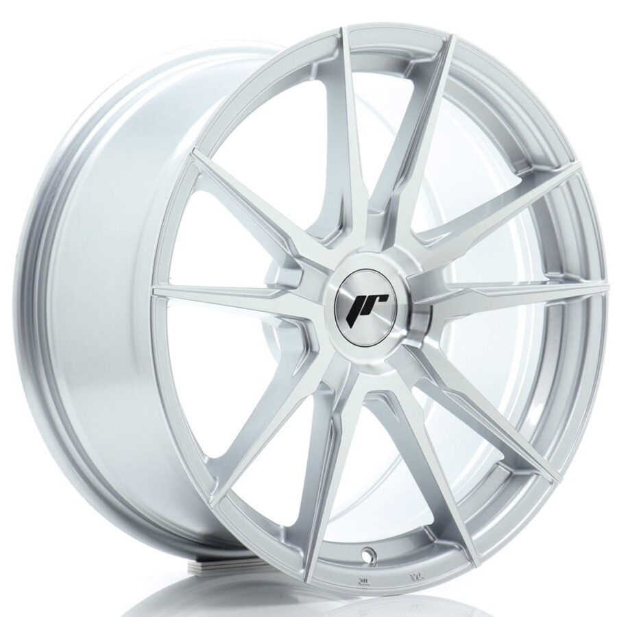 Felg Japan Racing JR21 18x8 ET20-40 BLANK Sølv Maskinert