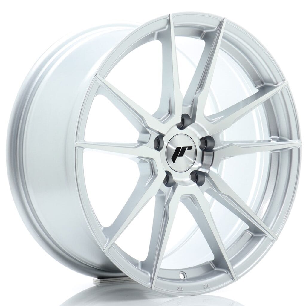 Felg Japan Racing JR21 18x8,5 ET45 5x112 sølvbearbeidet