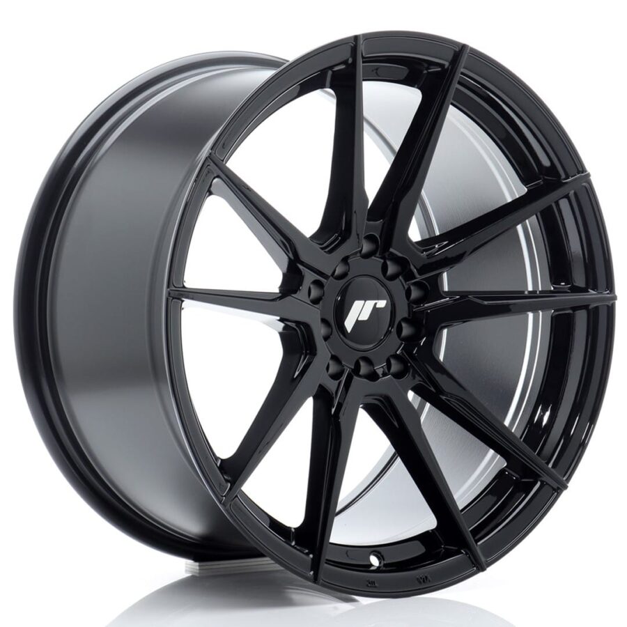 Felg Japan Racing JR21 18x9,5 ET35 5x100/120 Glans Svart