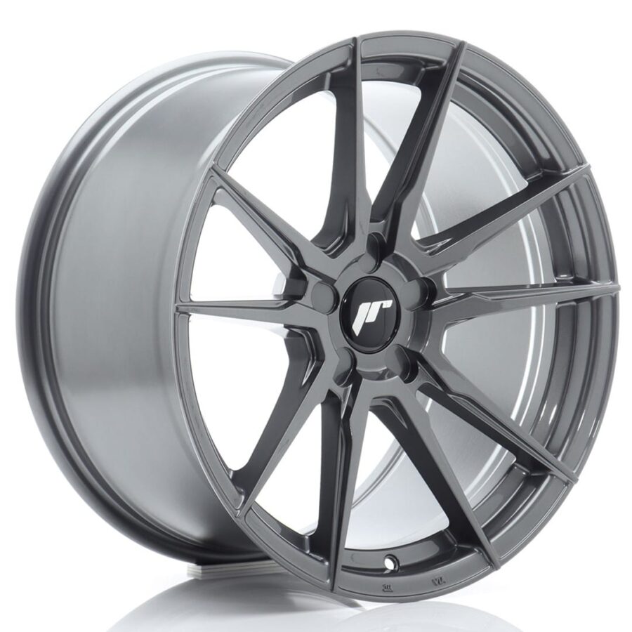 Felg Japan Racing JR21 18x9,5 ET20-40 5H BLANK Hypergrå