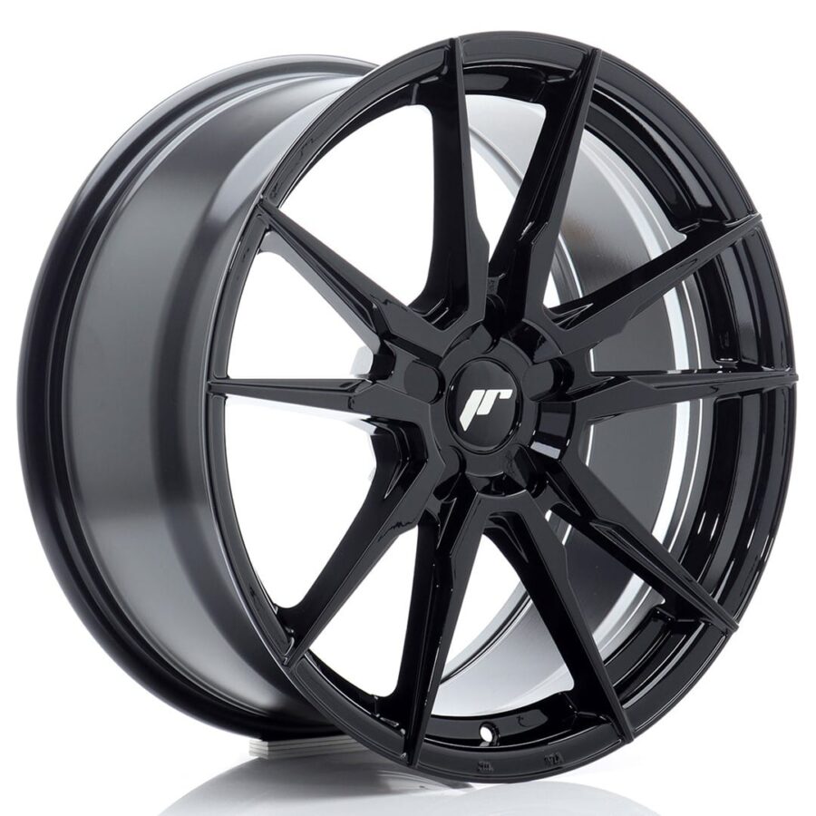 Felg Japan Racing JR21 19x8 ET20-40 5H BLANK Blank svart