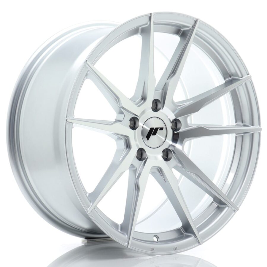 Felg Japan Racing JR21 19x9,5 ET41 5x120 sølvbearbeidet front
