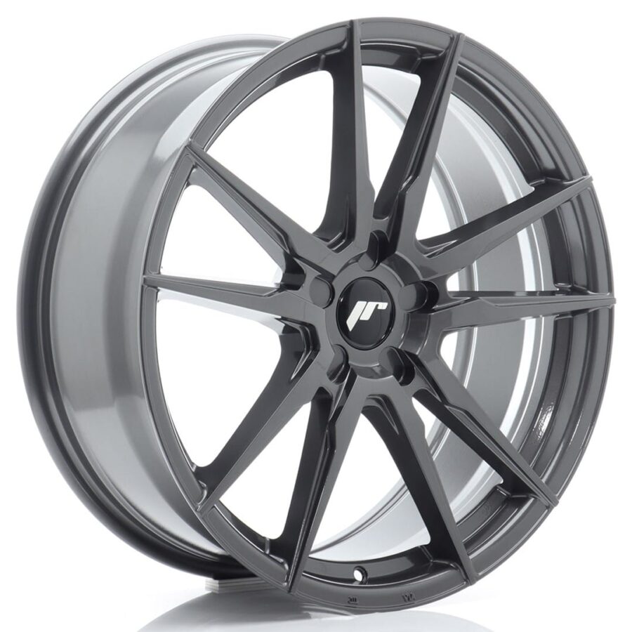 Felg Japan Racing JR21 20x8 ET20-40 5H BLANK Hypergrå