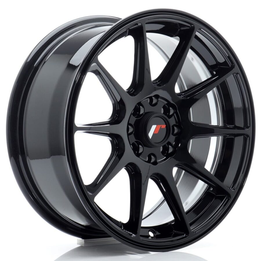 Felg Japan Racing JR11 16x7 ET30 4x100/114 Glans svart