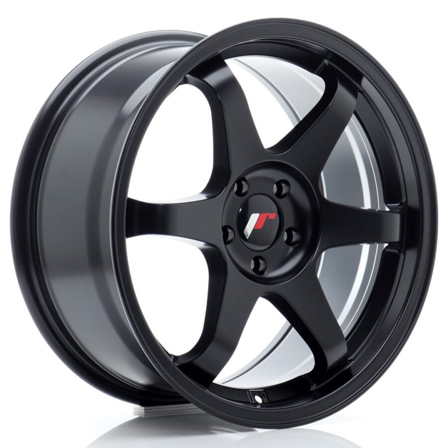 Felg Japan Racing JR3 17x8 ET35 5x100 Matt Svart