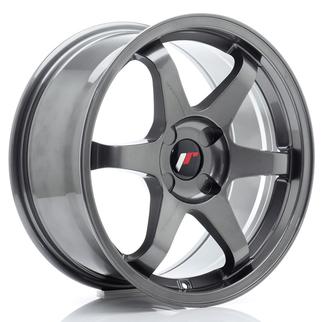 Felg Japan Racing JR3 17x8 ET20-35 4H BLANK Gun Metal