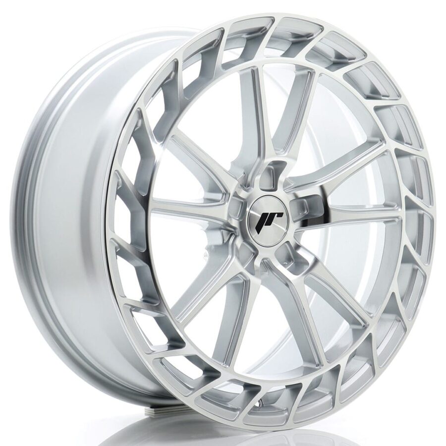Felg Japan Racing JR45 20x8,5 ET25-45 5H BLANK Sølv med bearbeidet front