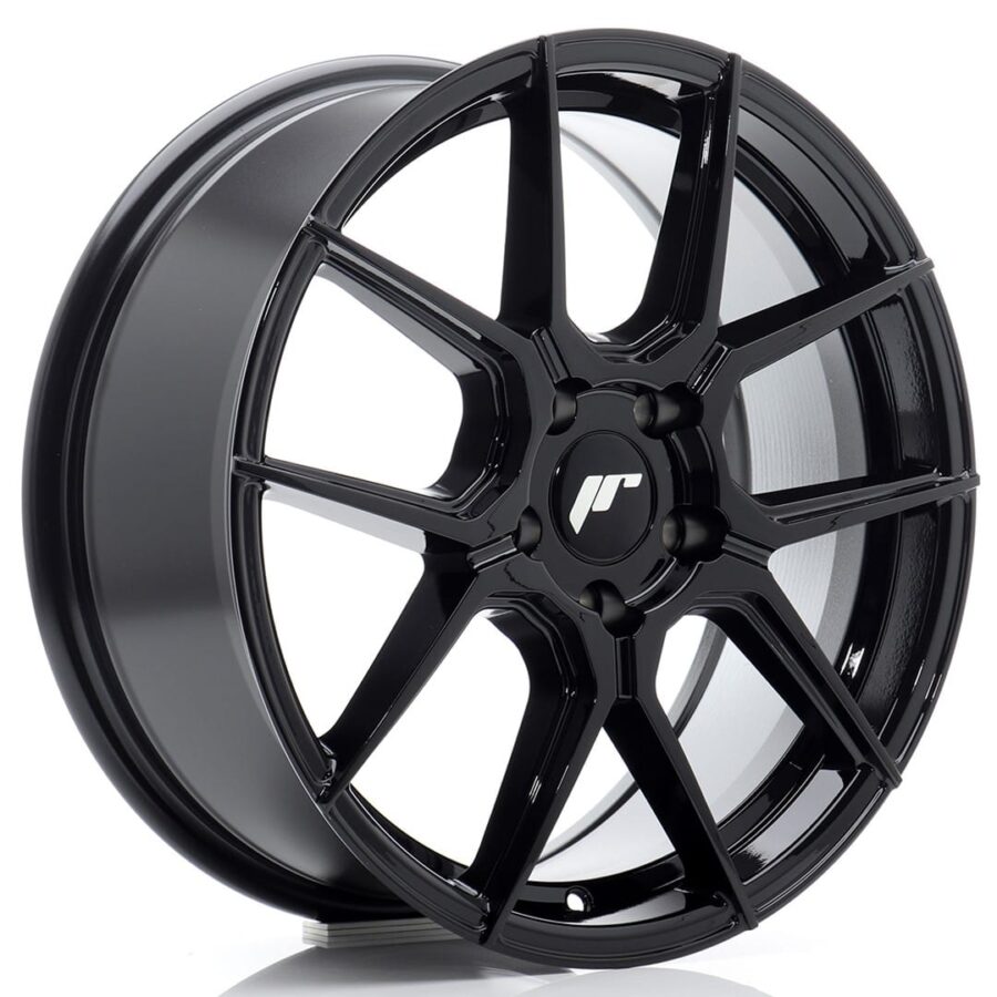 Felg Japan Racing JR30 17x7 ET40 5x112 Glans Sort