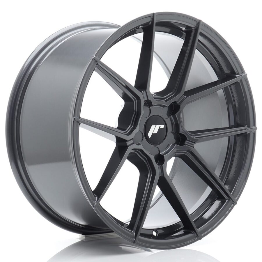 Felg Japan Racing JR30 19x9 ET20-40 5H Blank Hyper Grey