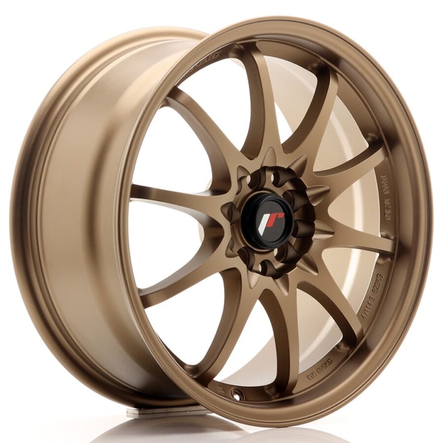 Felg Japan Racing JR5 17x7,5 ET35 5x108/112 mørk eloksert