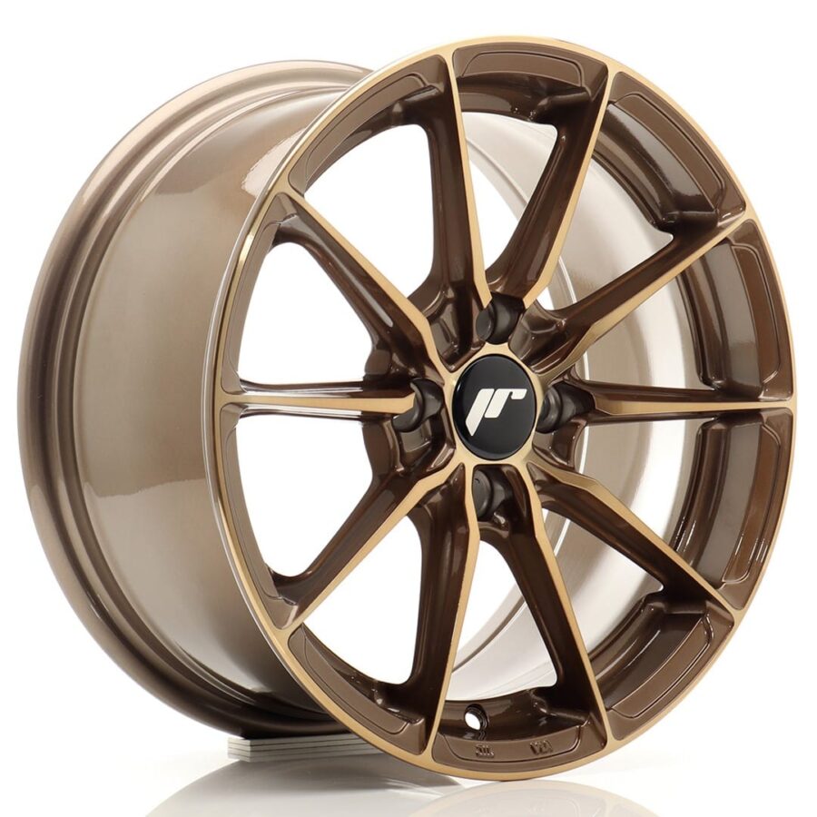 Felg Japan Racing JR37 15x7 ET38 4x100 Platina Bronse