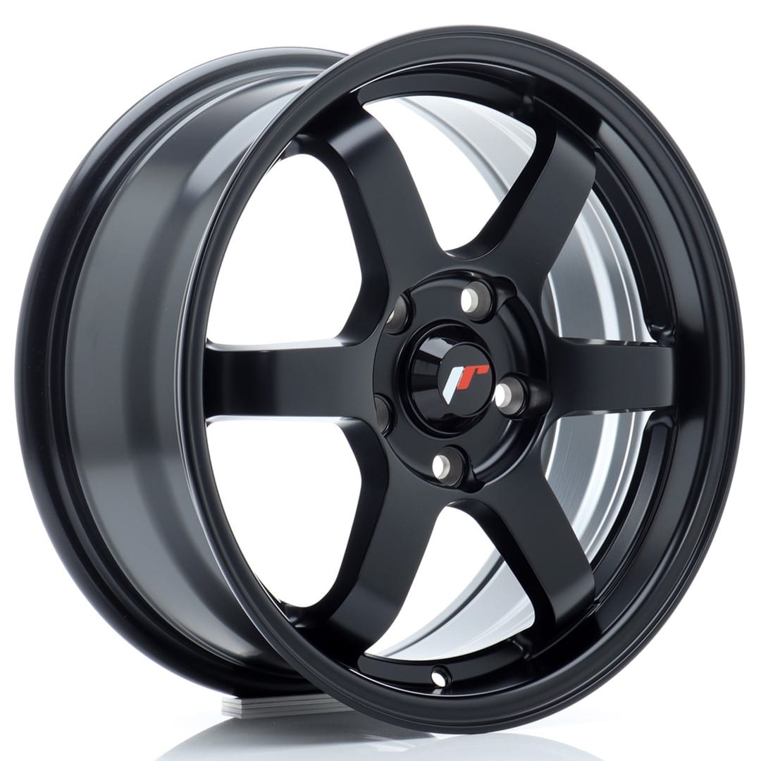 Felg Japan Racing JR3 16x7 ET40 5x100 Matt Svart