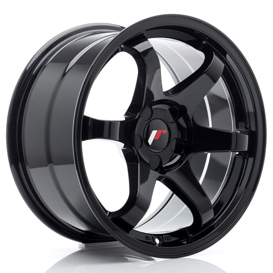 Felg Japan Racing JR3 17x9 ET20-35 5H BLANK Gloss Black