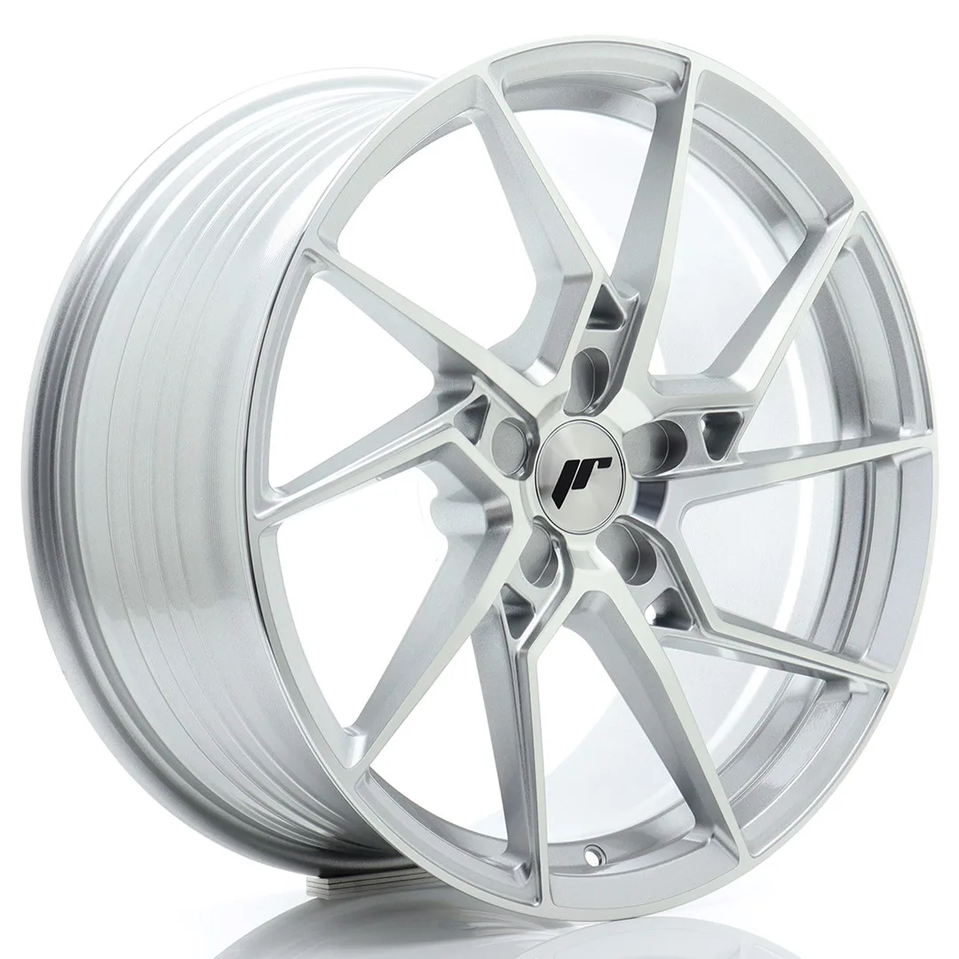 Felg Japan Racing JR33 19x8,5 ET20-45 5H BLANK Sølvbearbeidet front