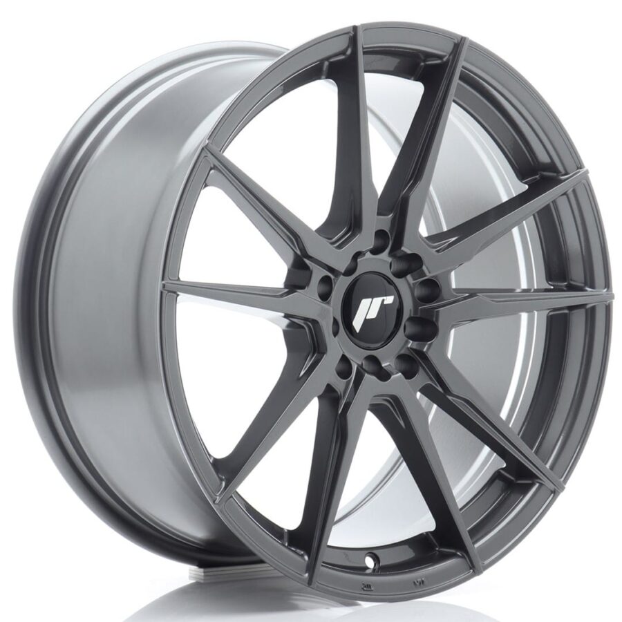 Felg Japan Racing JR21 18x8,5 ET45 5x112/114 Hypergrå