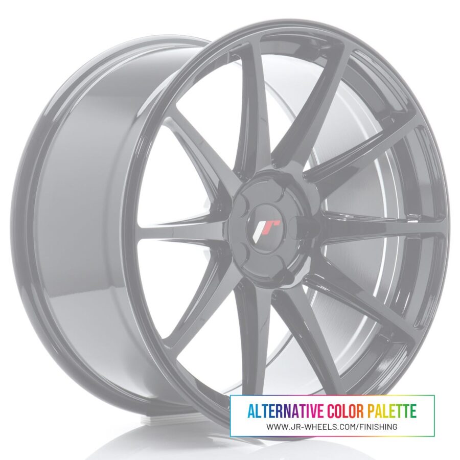 Felg Japan Racing JR11 19x11 ET15-25 5H blank tilpasset finish