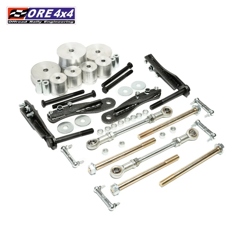 Hevesett 3" Porsche Cayenne 2002 -2010 med pneumatiske fjæringssystem - Bilde 2