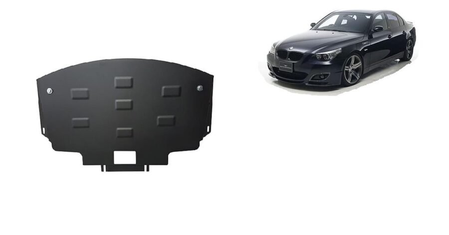 Motordeksel i Stål BMW Seria 5 E60/E61 standard støtfanger M 2003-2010 – bilde 1 av 2