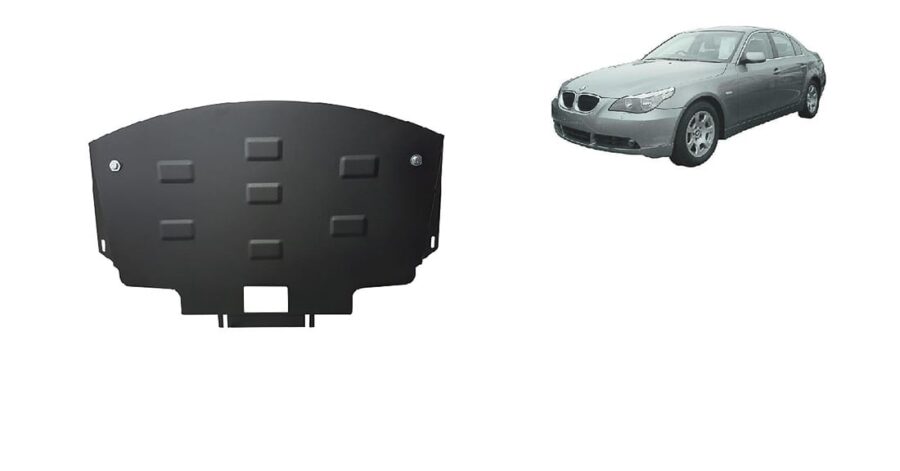 Motordeksel i Stål BMW Seria 5 E60/E61 standard støtfanger 2003-2010 – bilde 1 av 4
