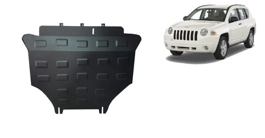 Motordeksel i Stål Jeep Compass 2006-2016 – bilde 1 av 4