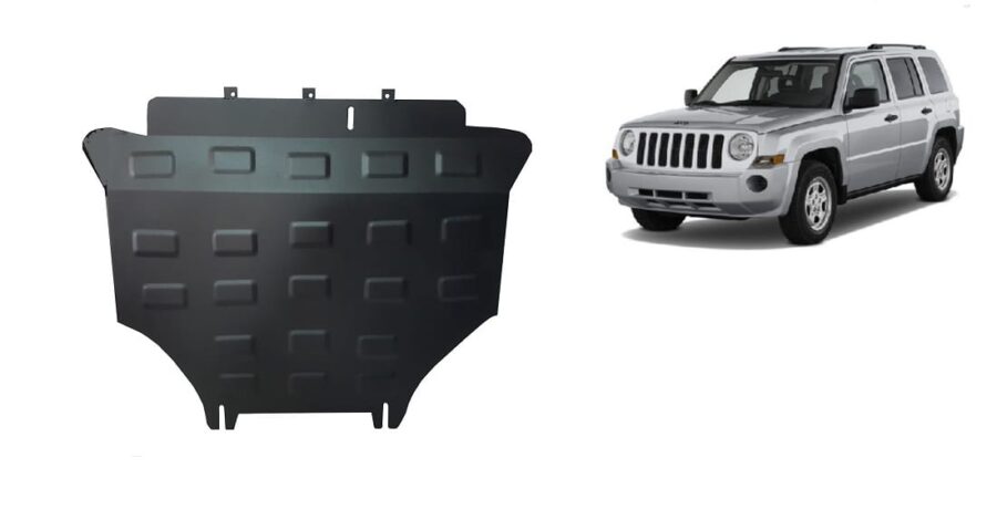 Motordeksel i Stål Jeep Patriot 2007-2017 – bilde 1 av 4