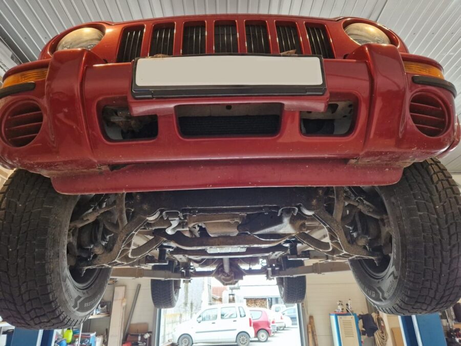 Stål Girkassedeksel Jeep Cherokee - KJ 2001-2008 – bilde 6 av 6