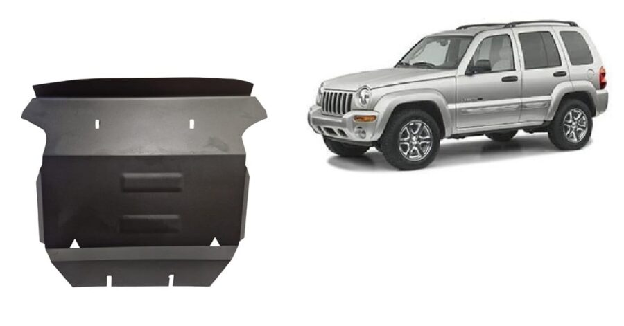 Motordeksel i Stål Jeep Cherokee - KJ 2001-2008 – bilde 1 av 7