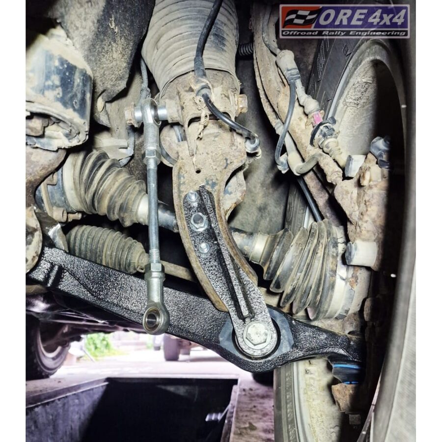 Hevesett 3" Audi Q7 2006-2015 med pneumatiske fjæringssystem – bilde 7 av 9