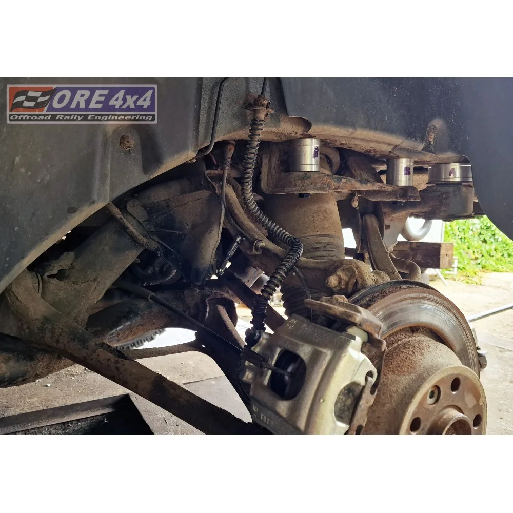 Hevesett 3" Porsche Cayenne 2002 -2010 med pneumatiske fjæringssystem - Bilde 8